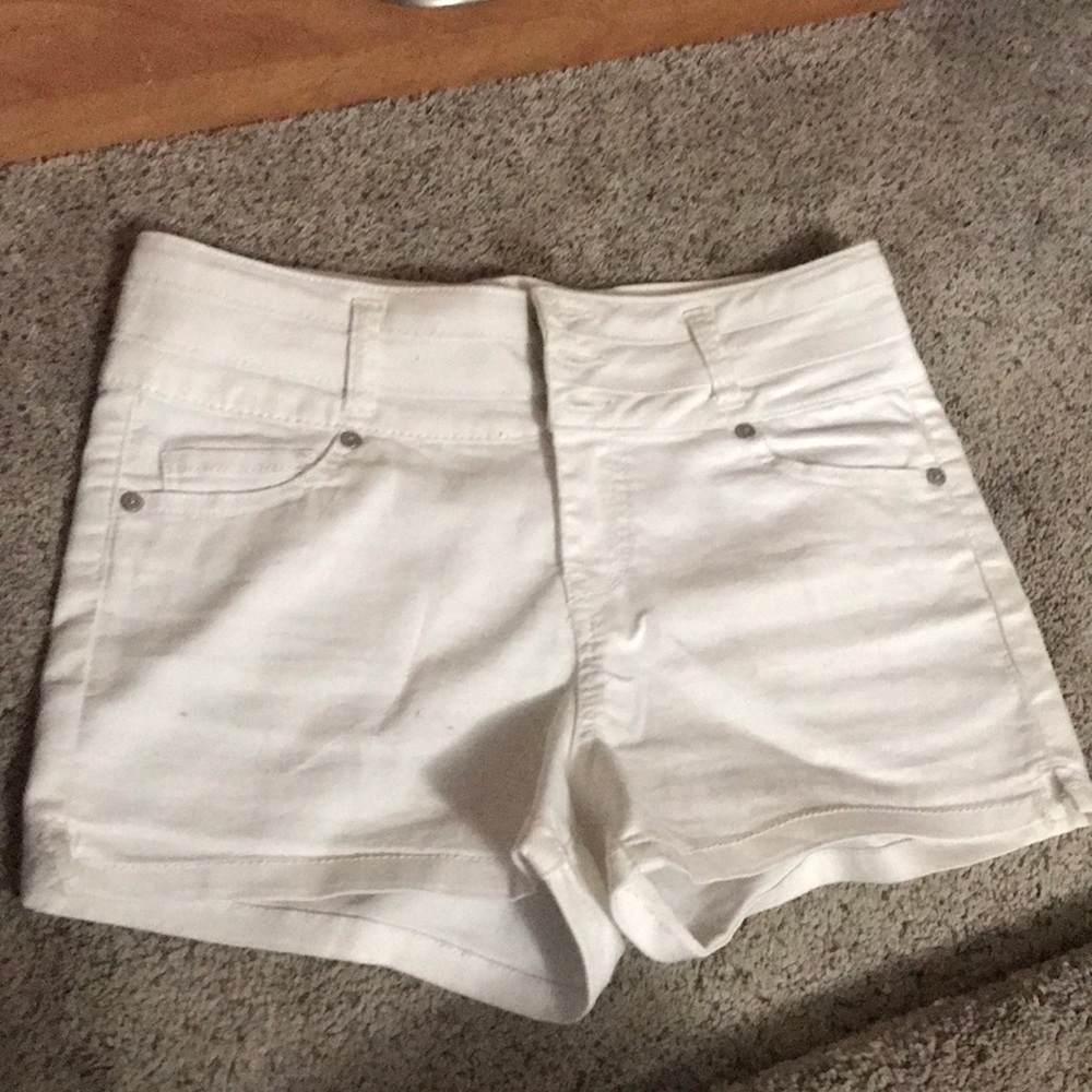 High rise shorts